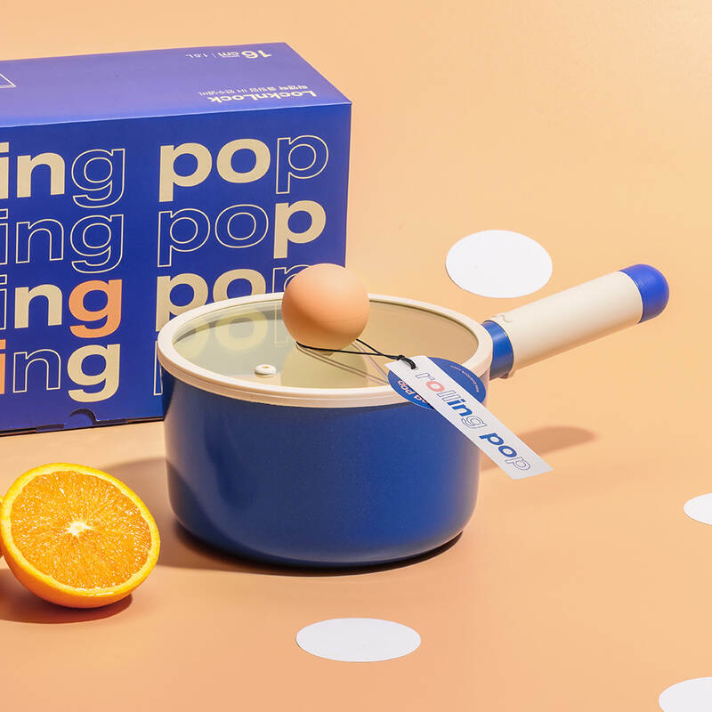 Nồi Chảo Locknlock Rolling Pop Nhiều Kiểu Dáng (16cm - 18cm - 22cm) - LOP1161IH, LOP1182IH, LOP1225IH image number null